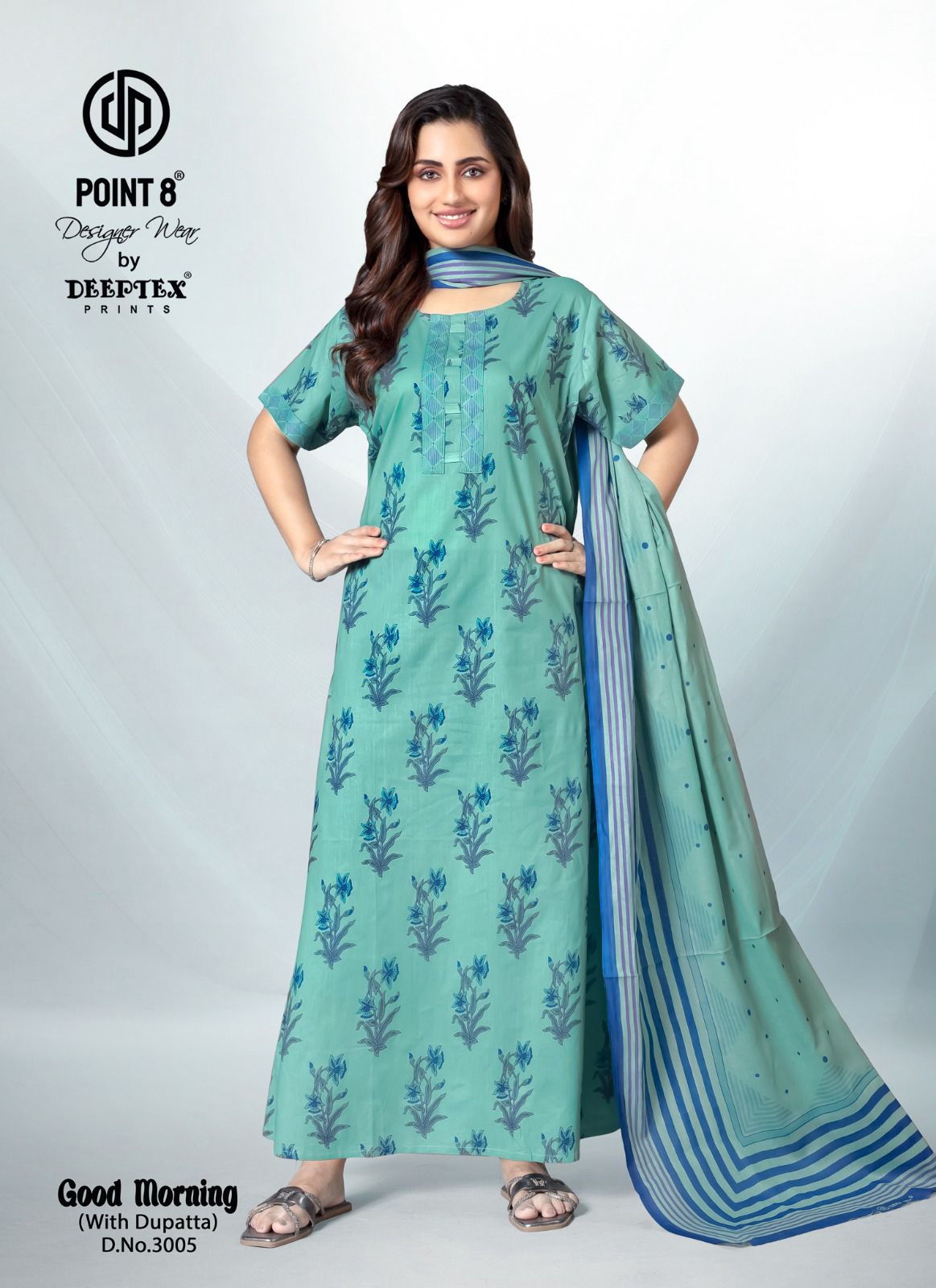 Good Morning Vol 2 By Deeptex Cotton Printed Wholesale Nighty With Dupatta In India